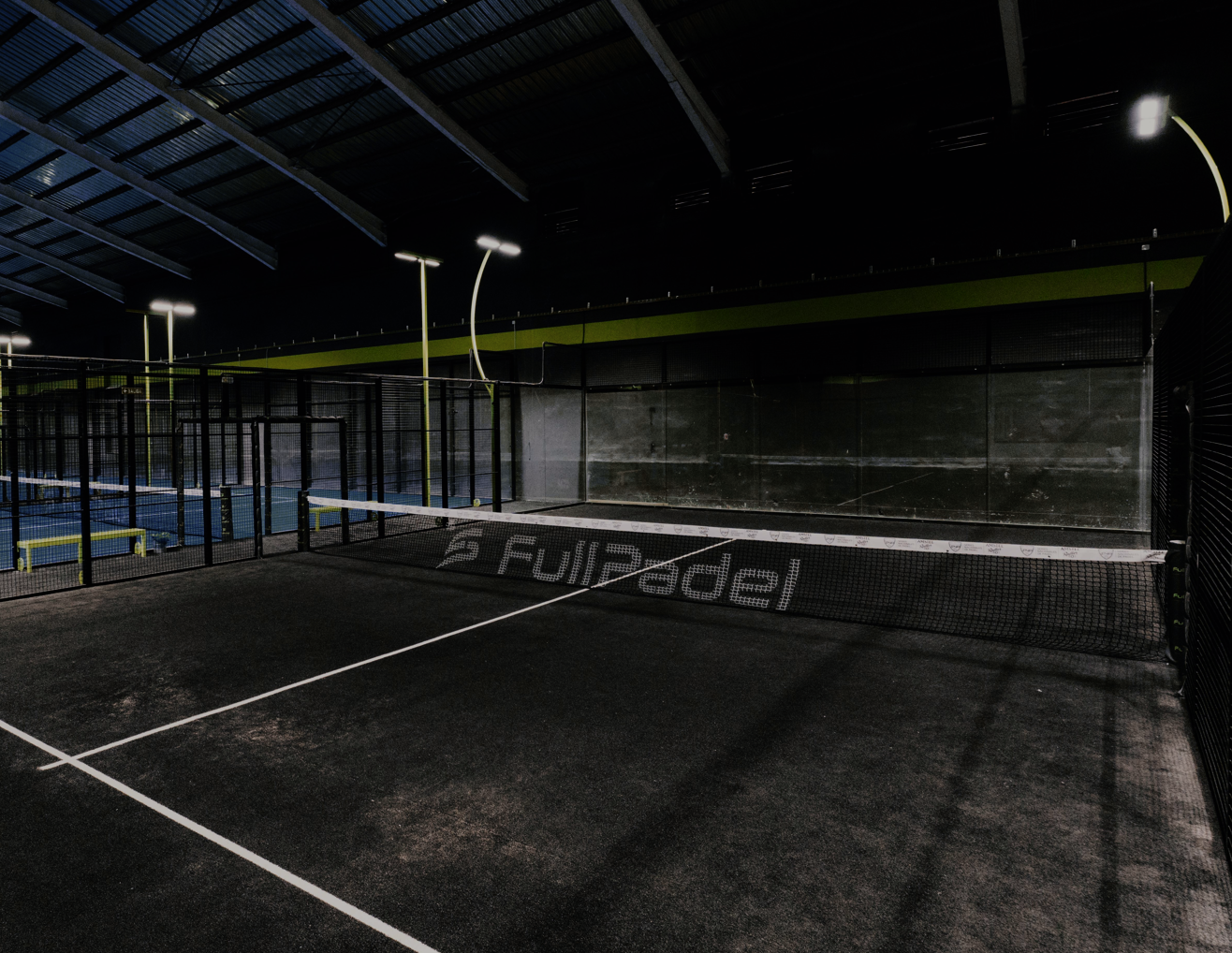Pista indoor del torneo
